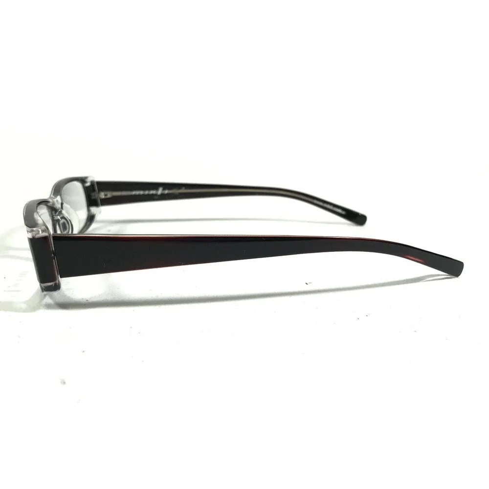 Mikli M0514 col 01 Eyeglasses Frames Brown Purple Clear Rectangular 52-15-140